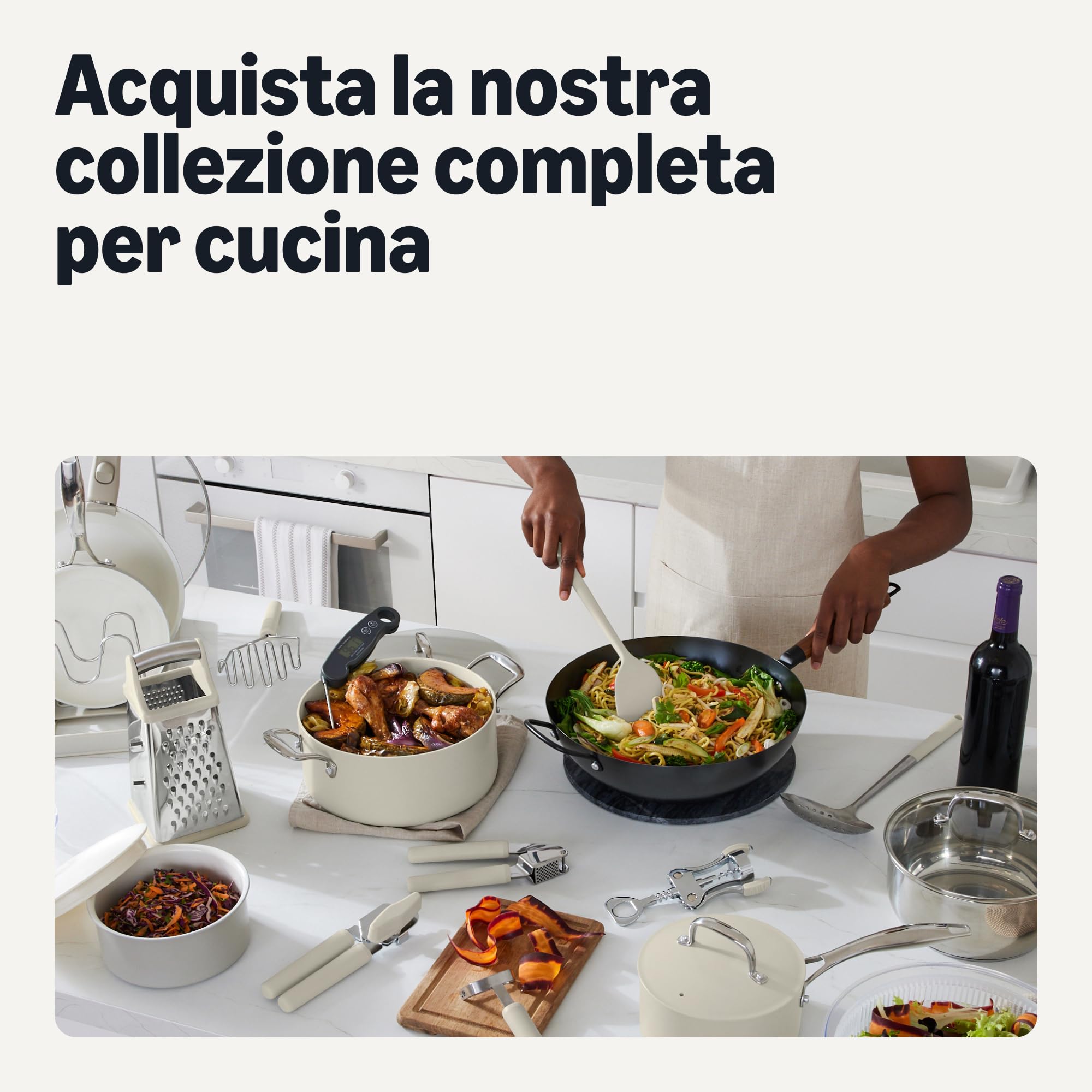 Amazon Basics grattugia formaggio 4 lati acciaio inox