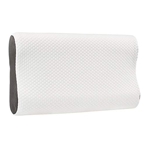 Amazon Basics Cuscino Memory Foam Cervicale 60x35 Regolabile