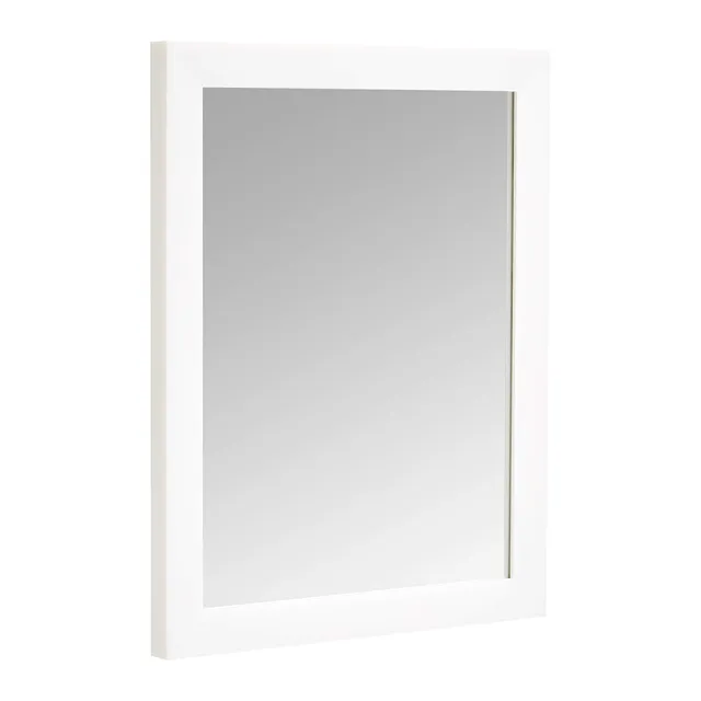 AmazonBasics Specchio Parete 40,6x50,8 Bianco