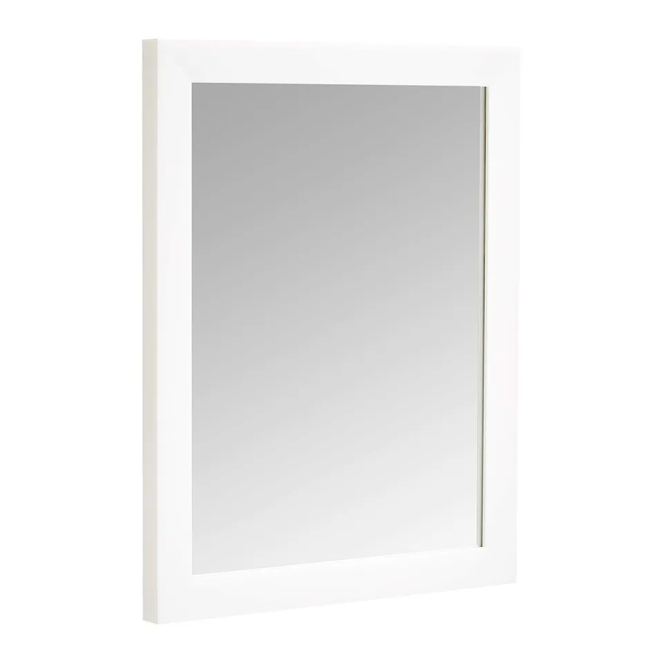AmazonBasics Specchio Parete 40,6x50,8 Bianco