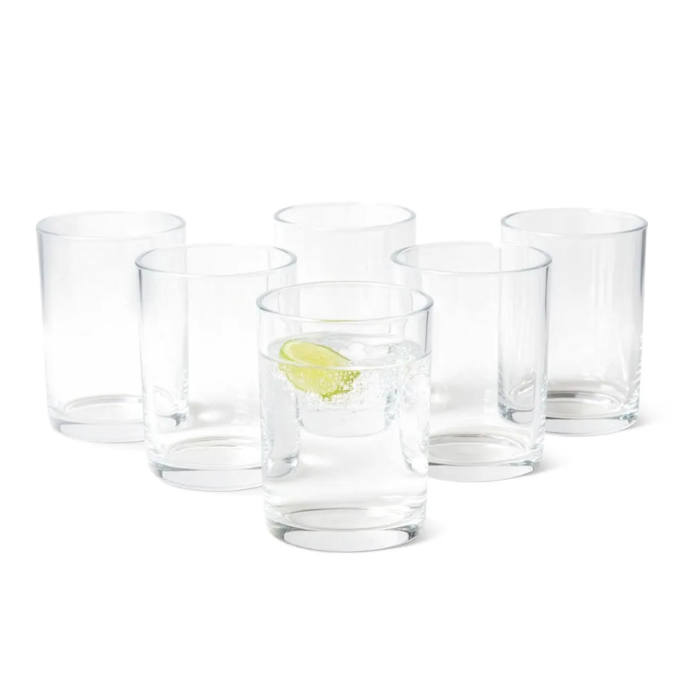 Amazon Basics Bicchieri Vetro 325 ml Set 6 Pezzi Lavastoviglie