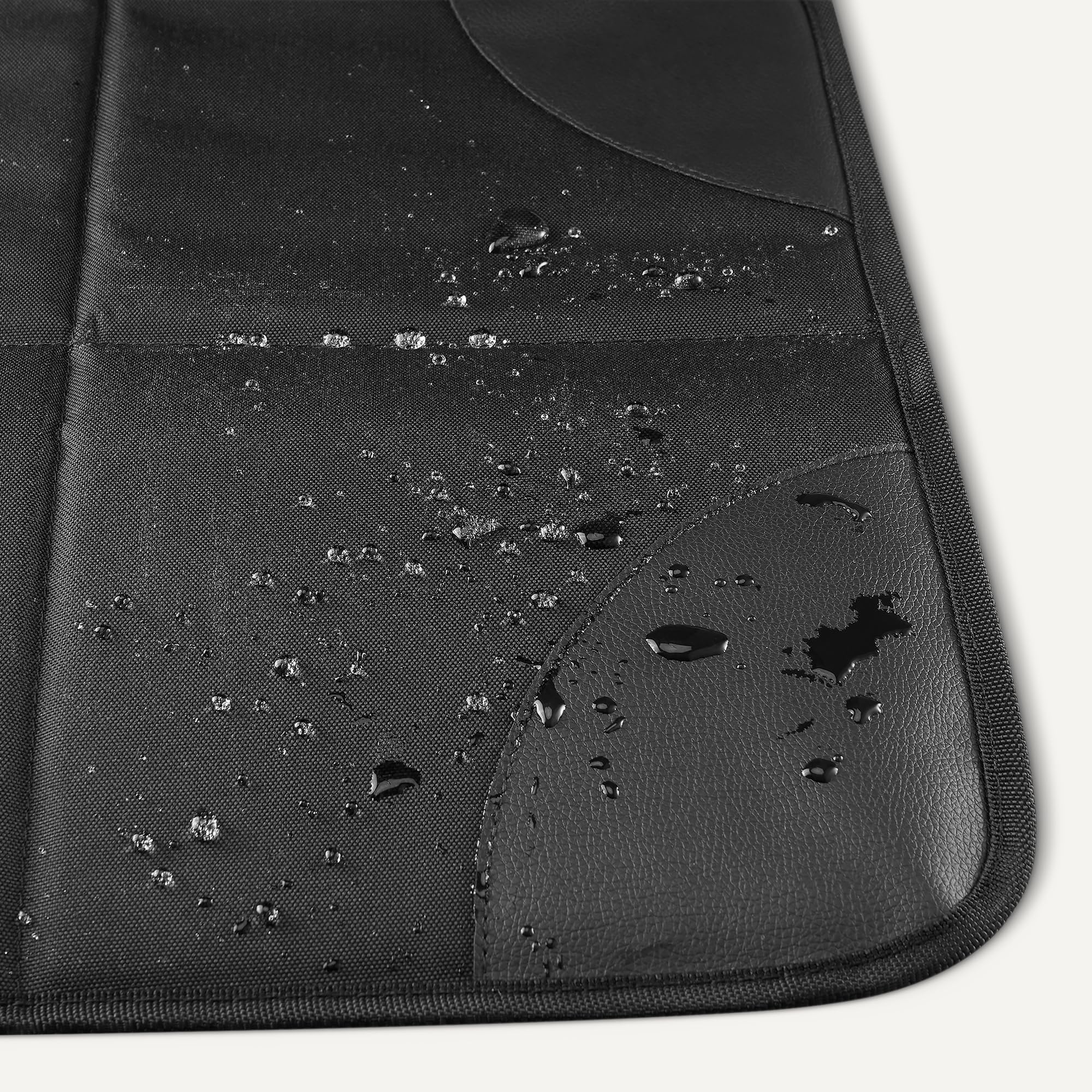 Amazon Basics Coprisedile Auto Posteriore 2 Pezzi Nero