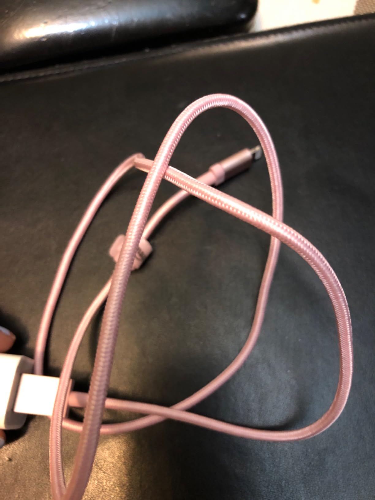 Amazon Basics Cavo Lightning USB-A 1,8 m Grigio Scuro Nylon