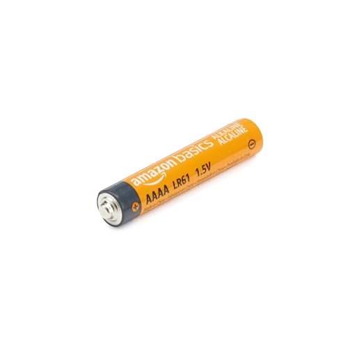 Amazon Basics Batterie Alcaline AAAA 1,5V 8 Pezzi Lunga Durata