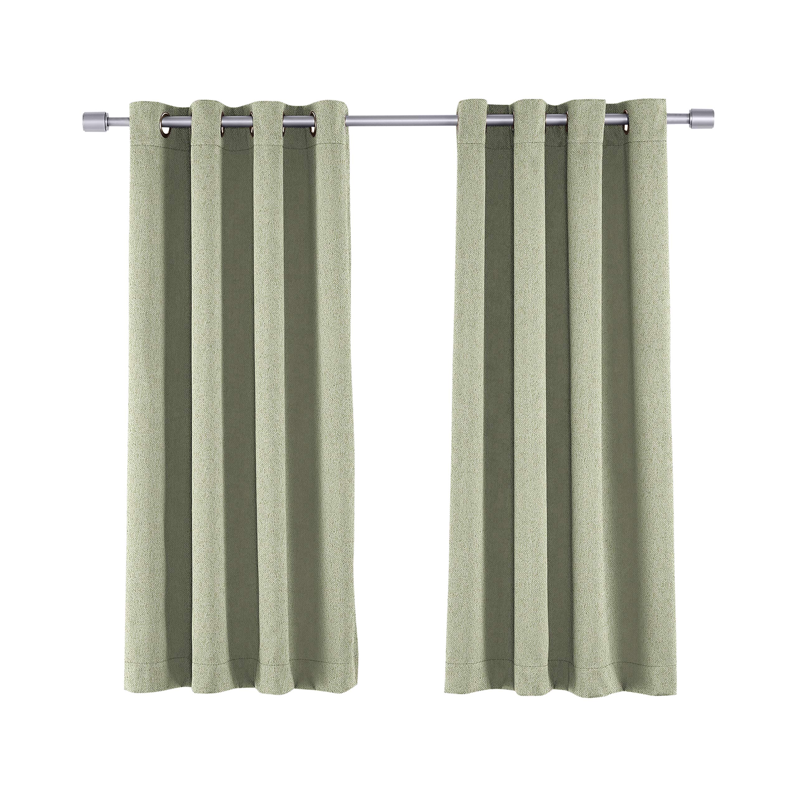Amazon Basics Theatre Grade tende oscuranti 52x54 verde salvia 2 pezzi termiche