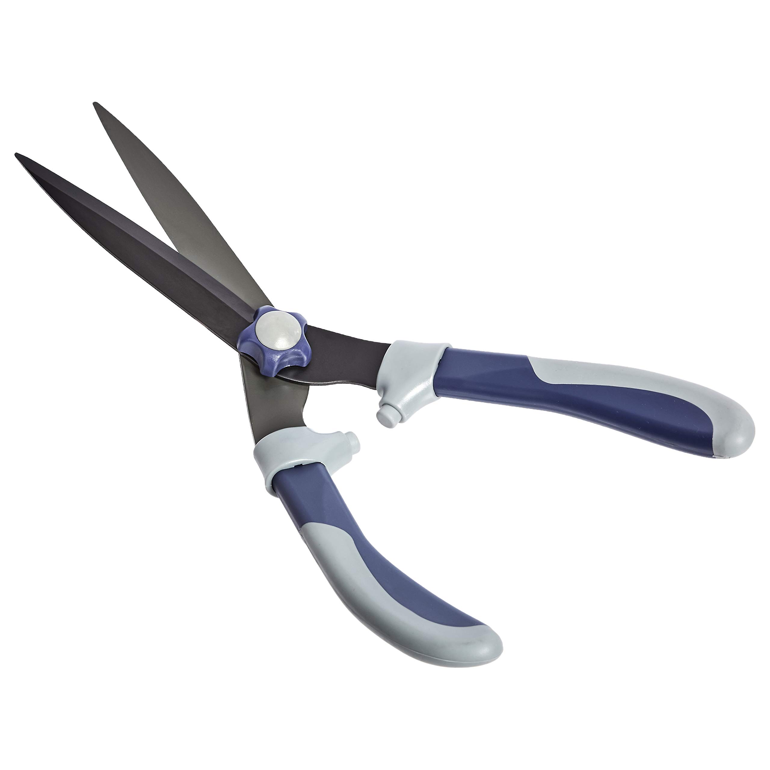Amazon Basics cesoie per siepi acciaio 43 cm grigio blu