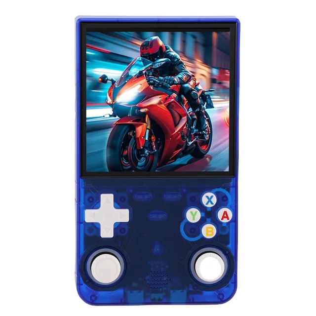 Elprico R36 Ultra Console Portatile 128G Blu Trasparente