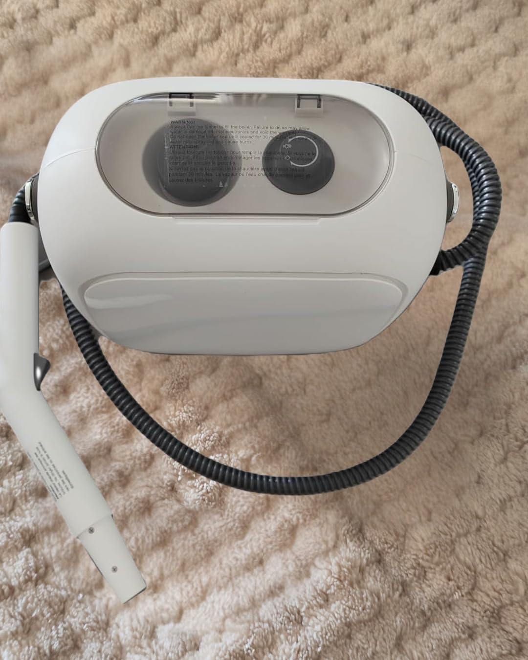 Amazon Basics Pulitore vapore 1,5 L 1500 W 22 accessori