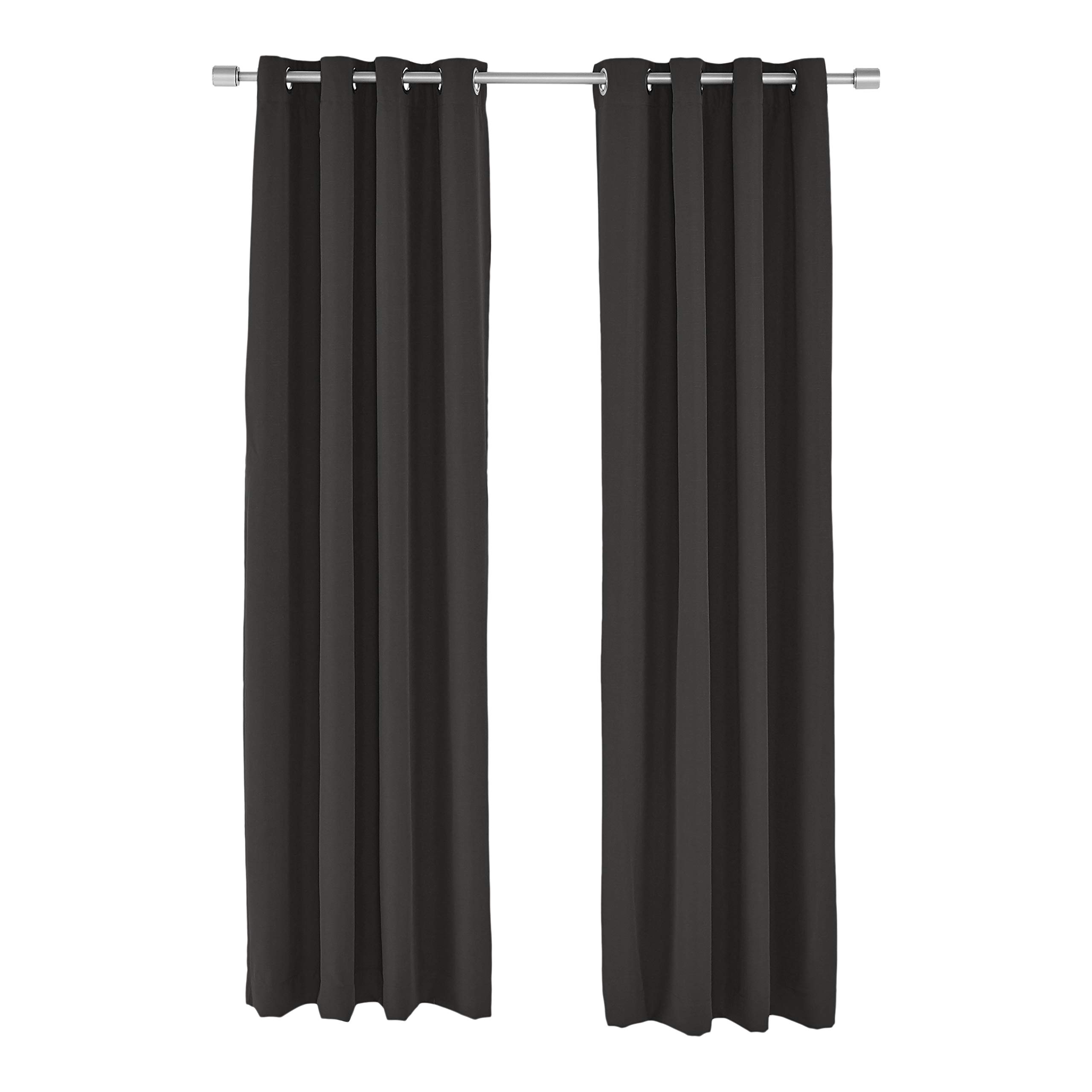 Amazon Basics Mabry 52x84 tende oscuranti nere 2 pezzi blackout