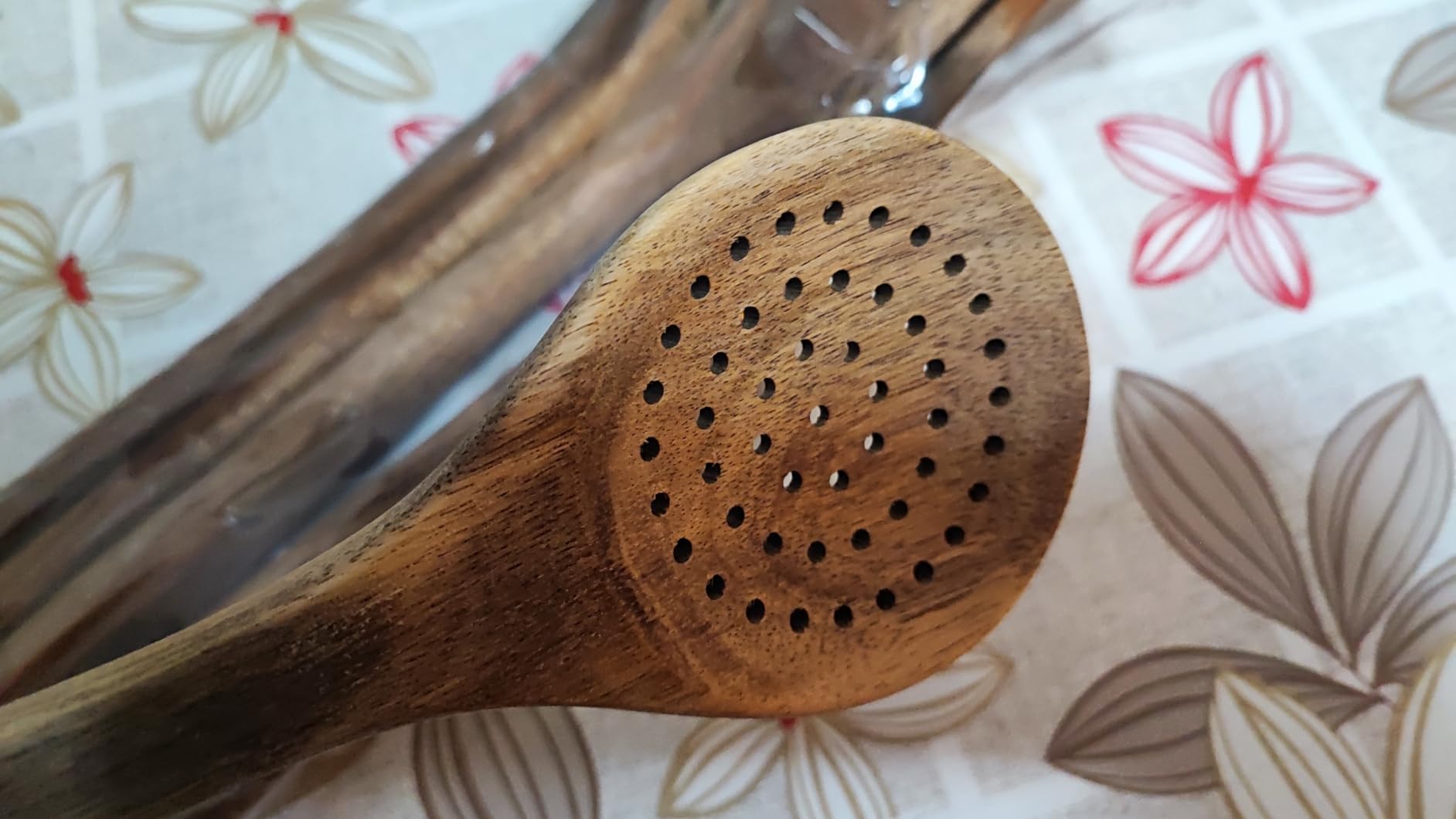AmazonBasics Set Utensili Cucina Legno 6 Pezzi Acacia