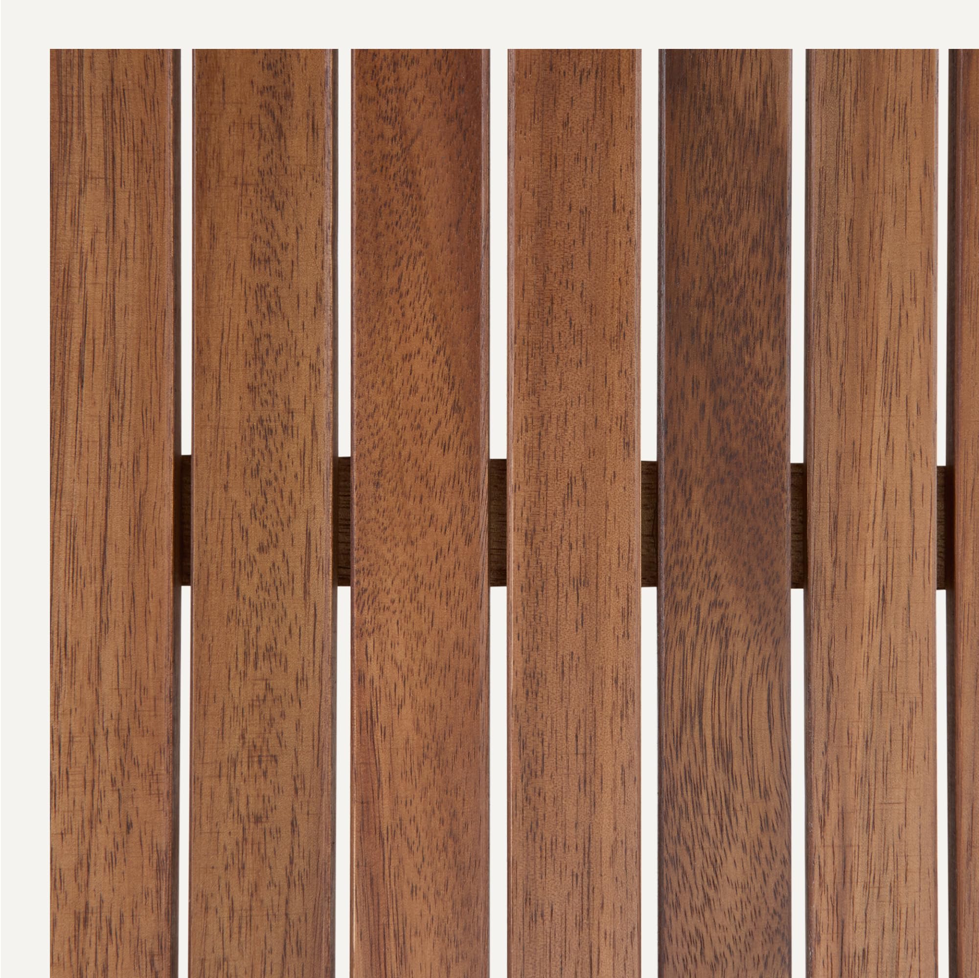 Amazon Basics tavolino patio 89 cm finitura naturale da esterno