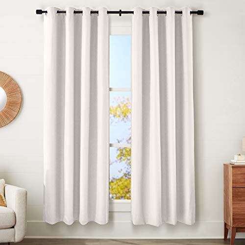 Amazon Basics Mabry 52x95 tende oscuranti avorio 2 pezzi blackout