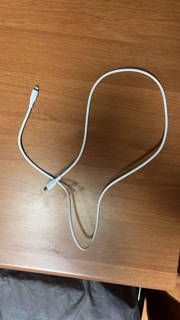 AmazonBasics cavo USB-C Lightning 3 m bianco ricarica rapida