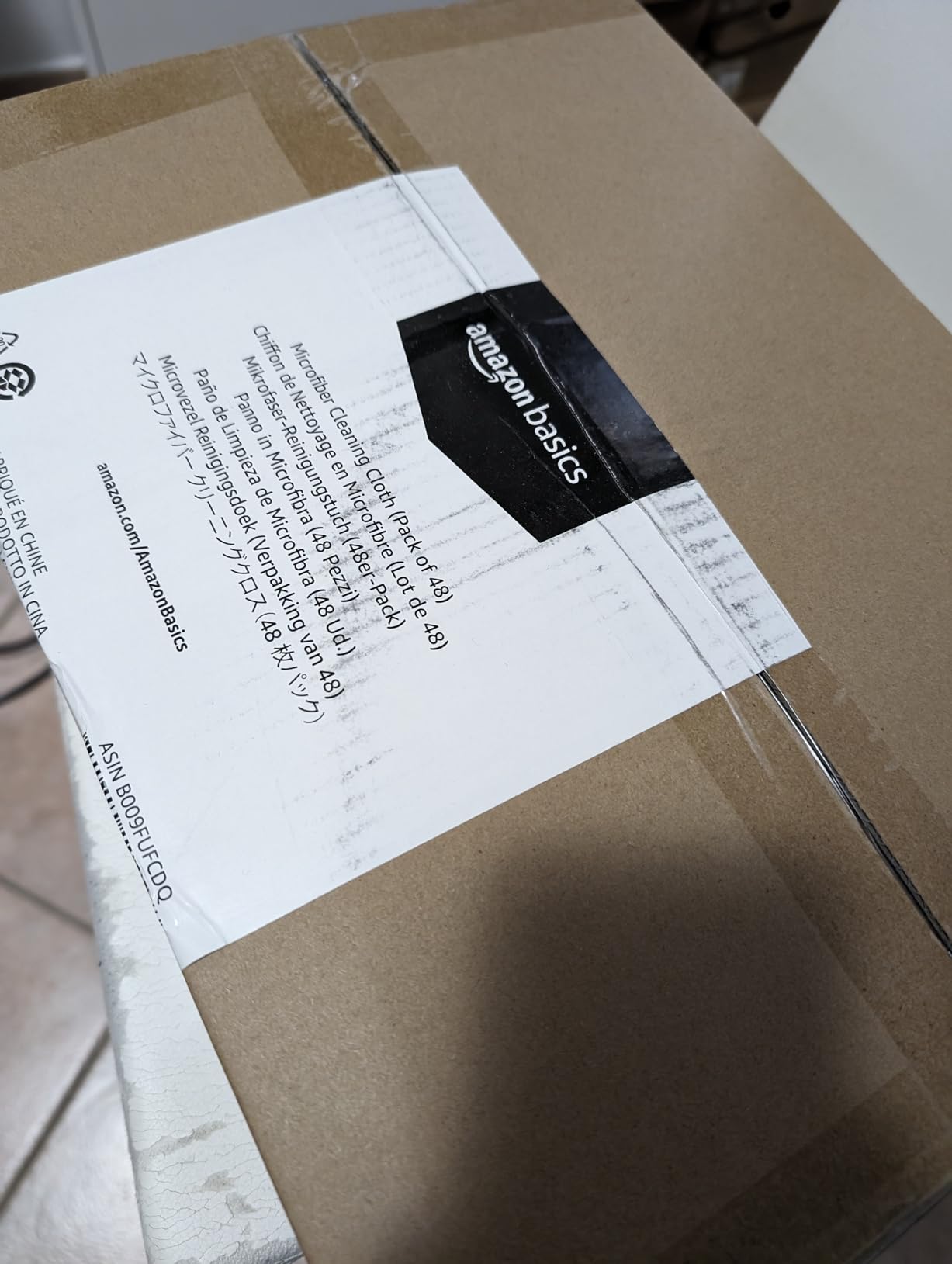 Amazon Basics Panni microfibra pulizia 48 pezzi multicolore