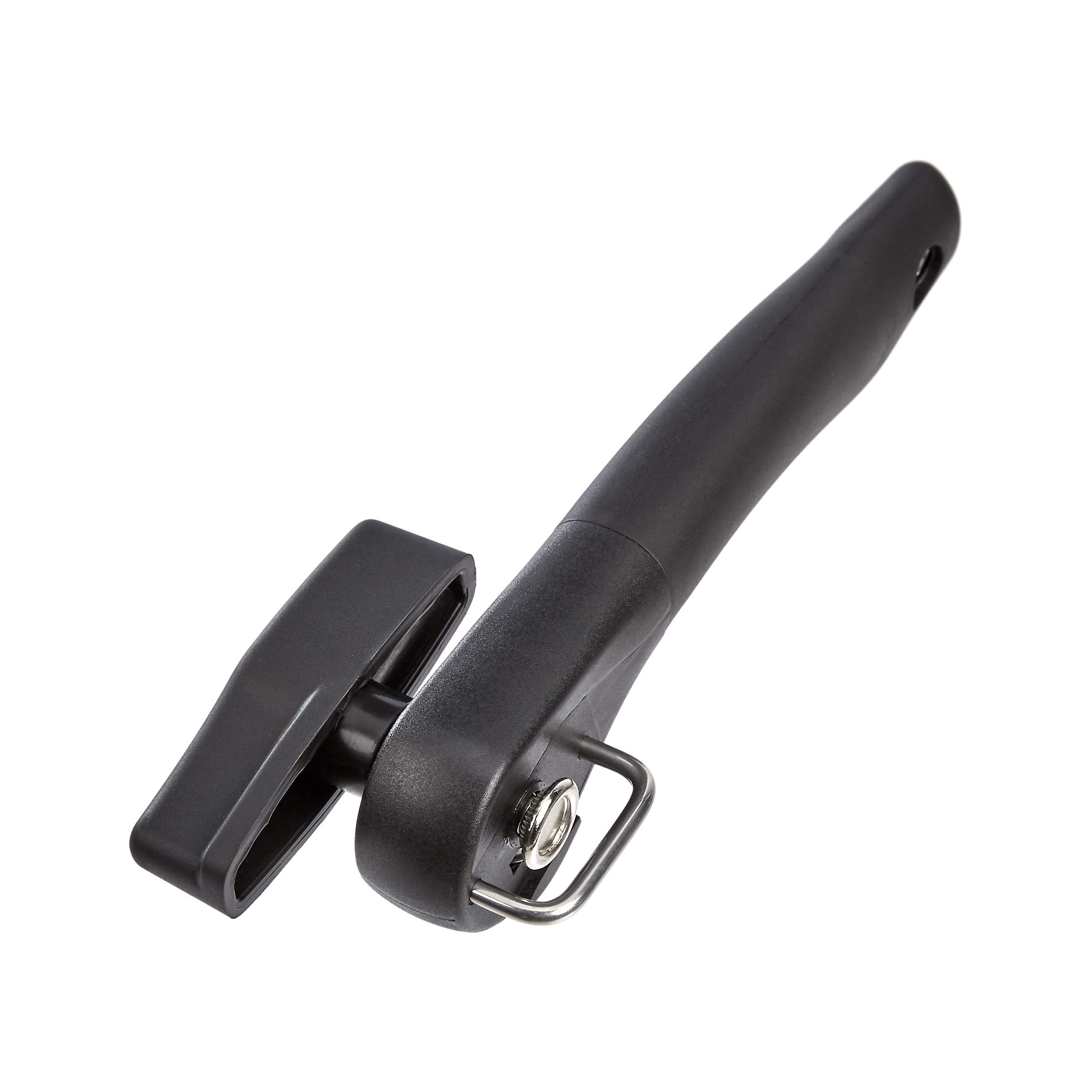 AmazonBasics apriscatole manuale nero manico morbido grande