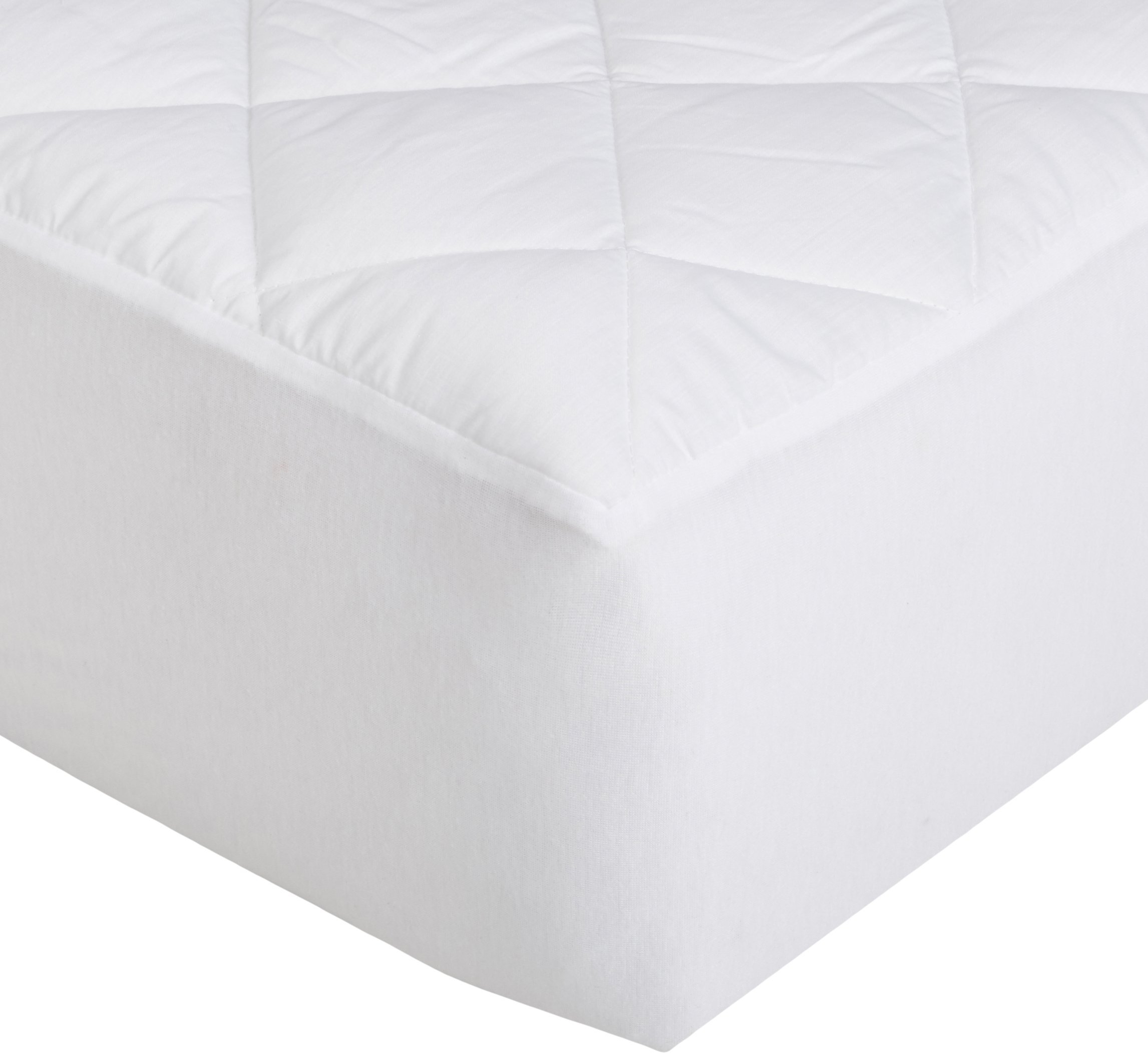 AmazonBasics Coprimaterasso Trapuntato Ipoallergenico Twin XL 18"