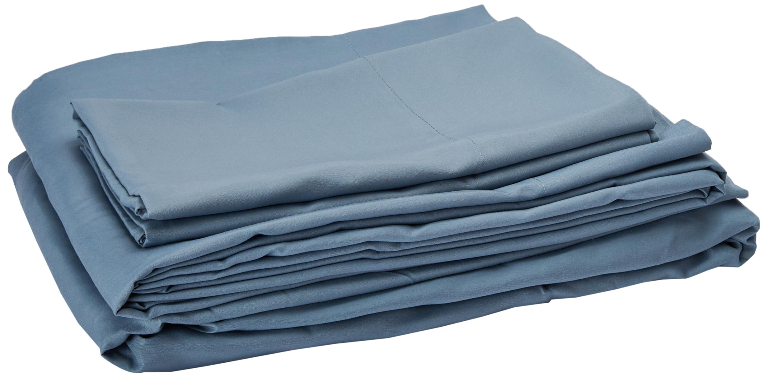 AmazonBasics Set Letto Full/Queen Grigio Foglie Poliestere