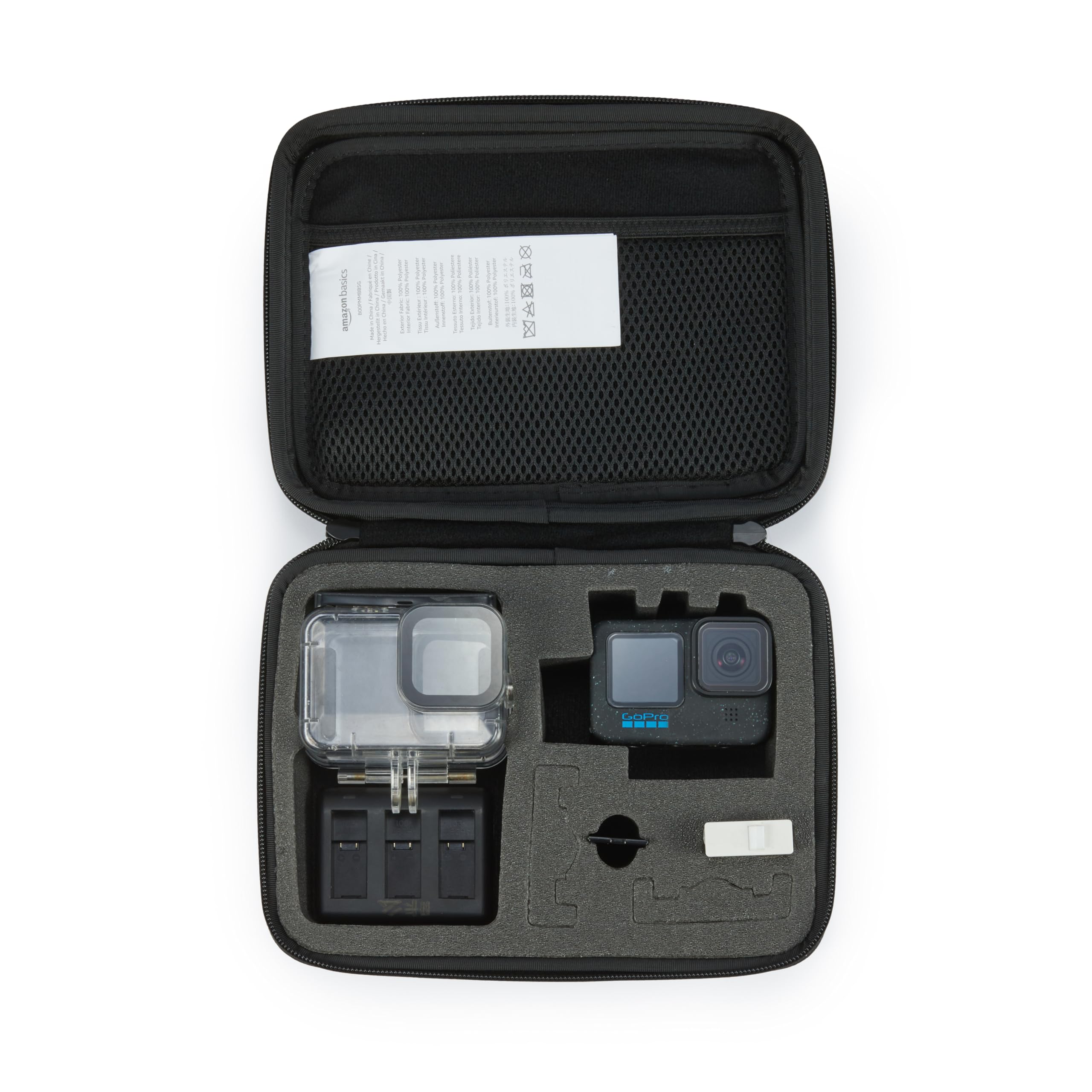 AmazonBasics Custodia S per GoPro Action Cam schiuma
