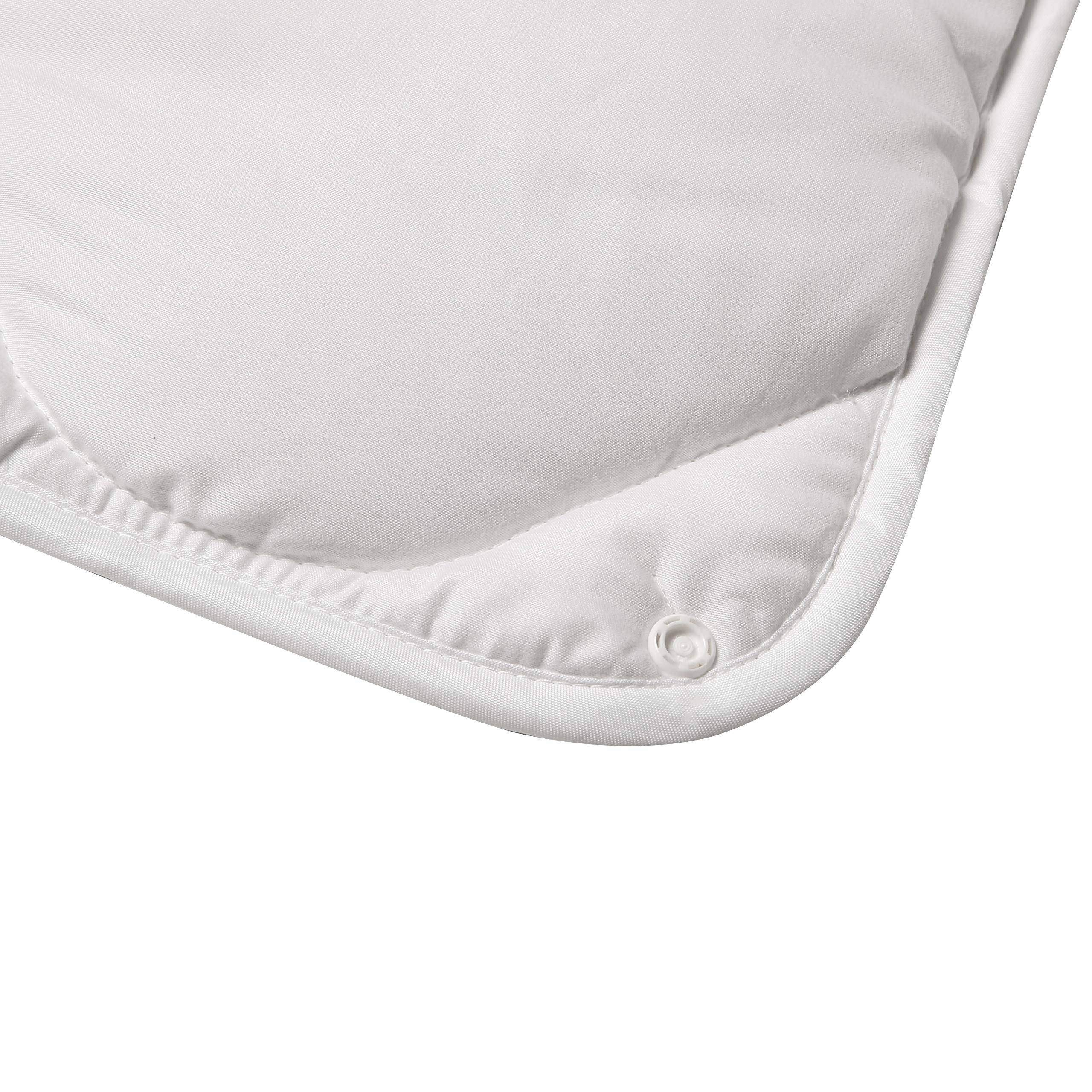 Amazon Basics Piumino 4 Stagioni Bambino Bianco con Cuscino