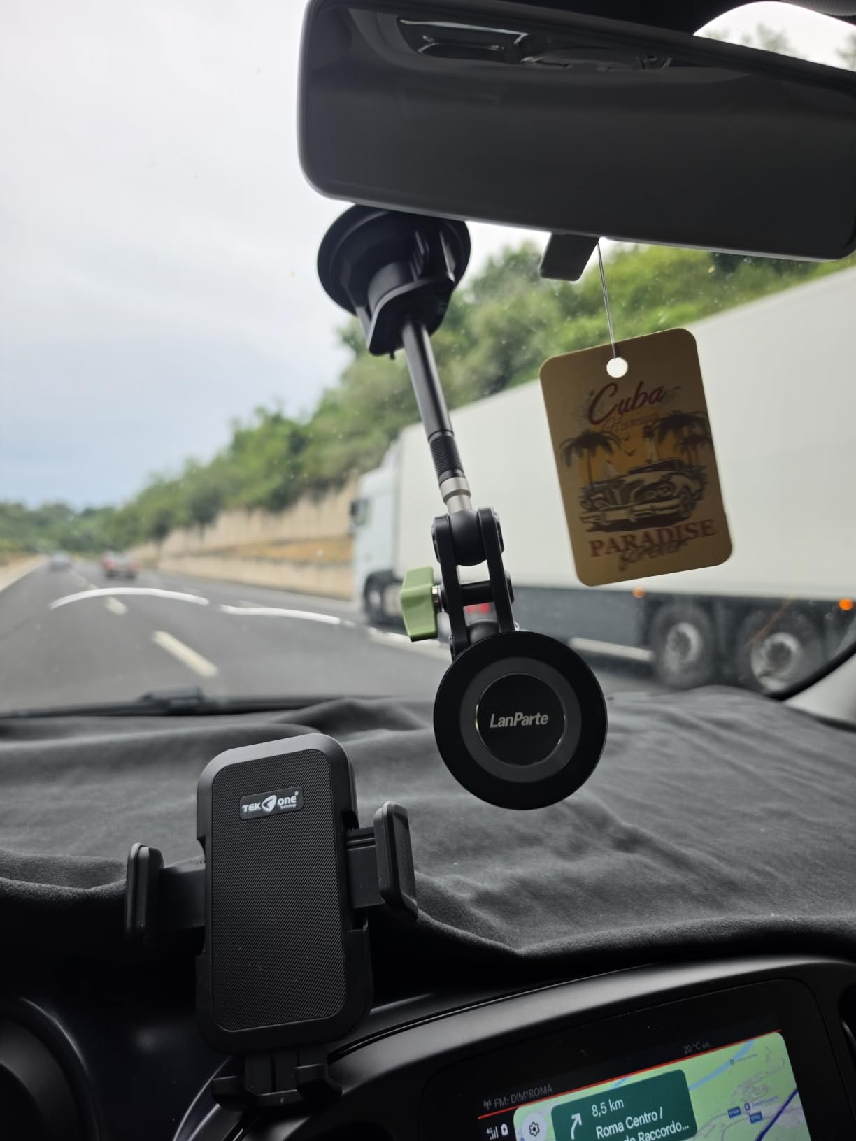 EMEBAY Supporto Magnetico Auto Alluminio 360° MagSafe