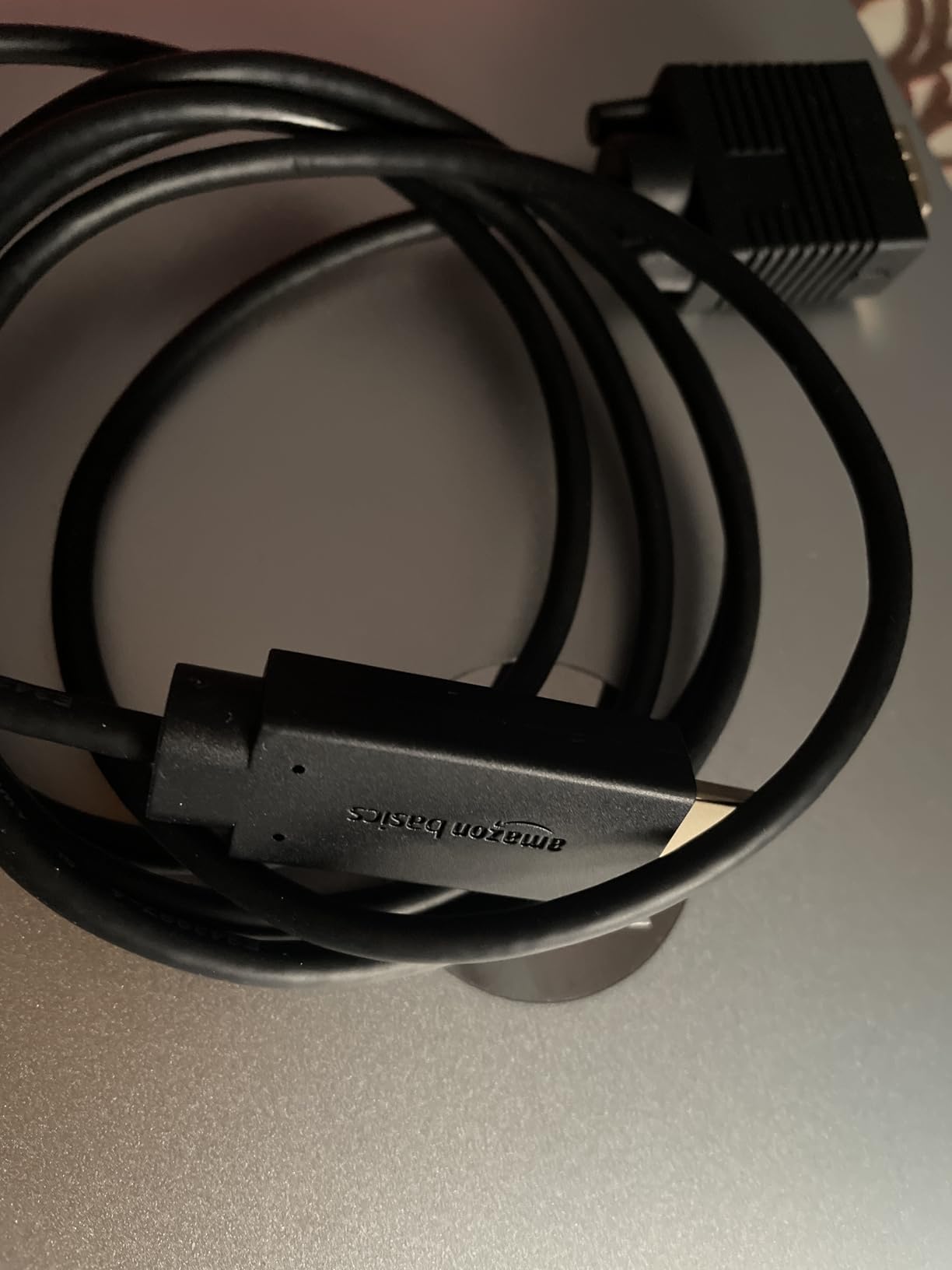 Amazon Basics Cavo HDMI VGA 1,8 m Nero 1080p
