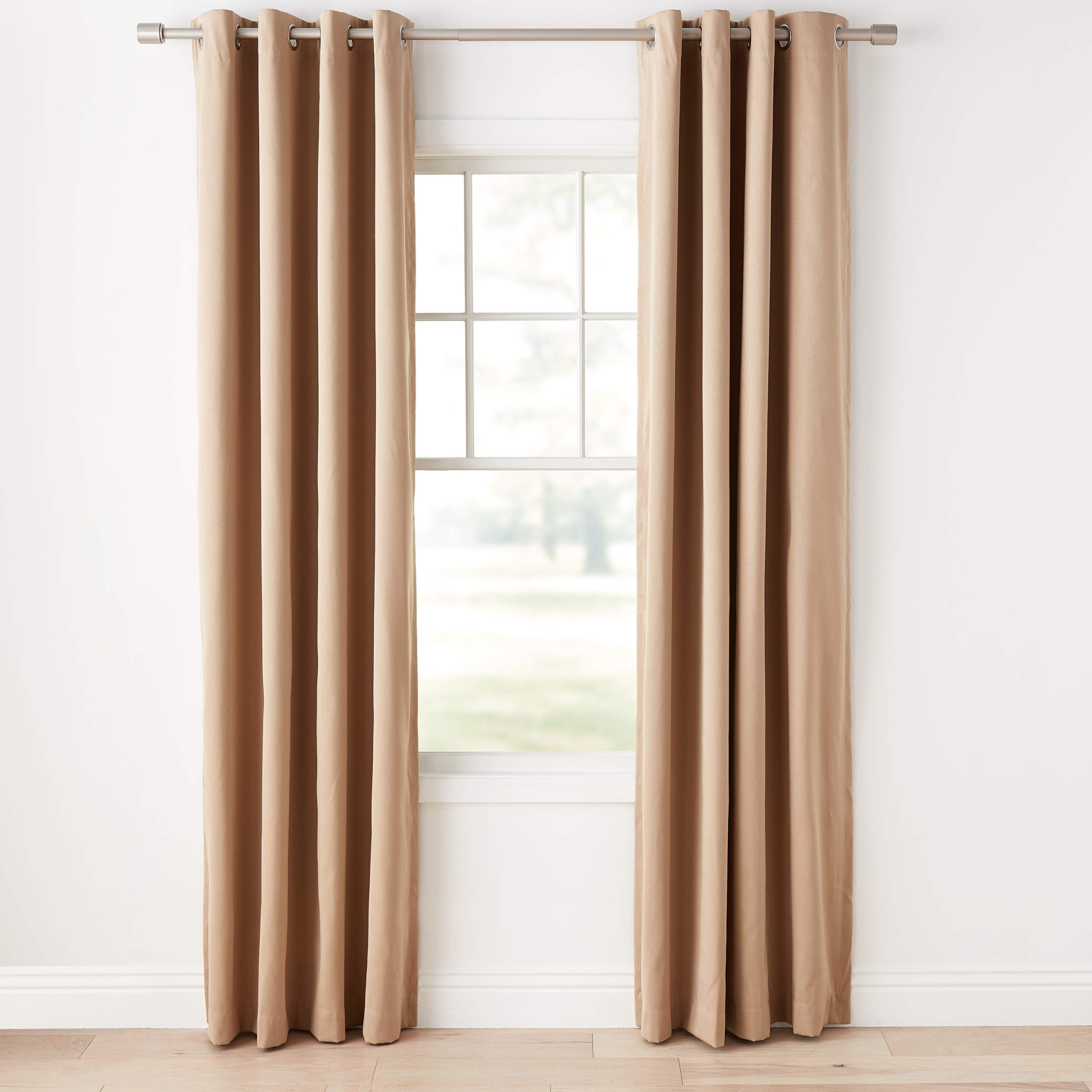 Amazon Basics Theatre Grade tende oscuranti 52x95 talpa 2 pezzi termiche