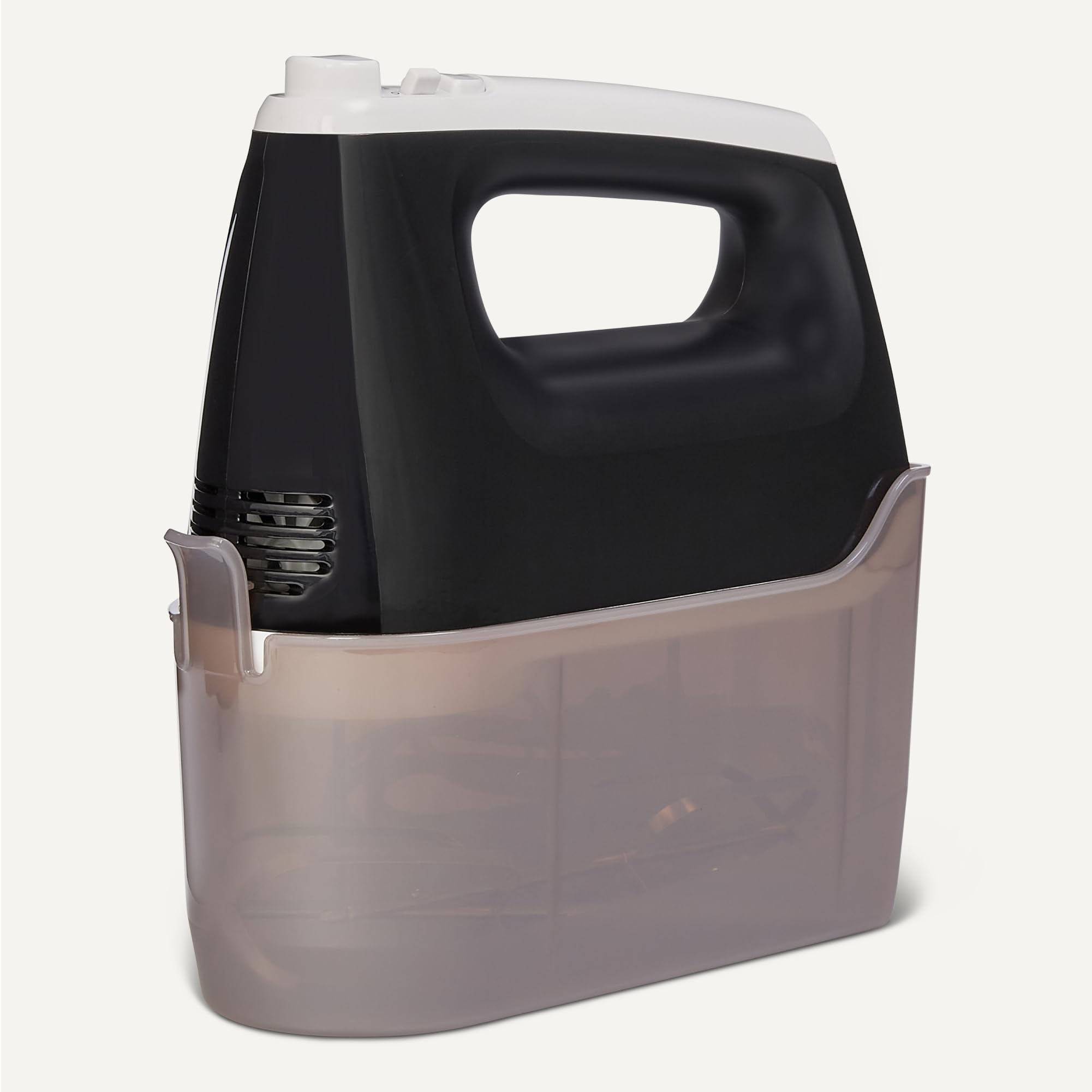 Amazon Basics Mixer Manuale Elettrico 400W 6 Velocità Nero