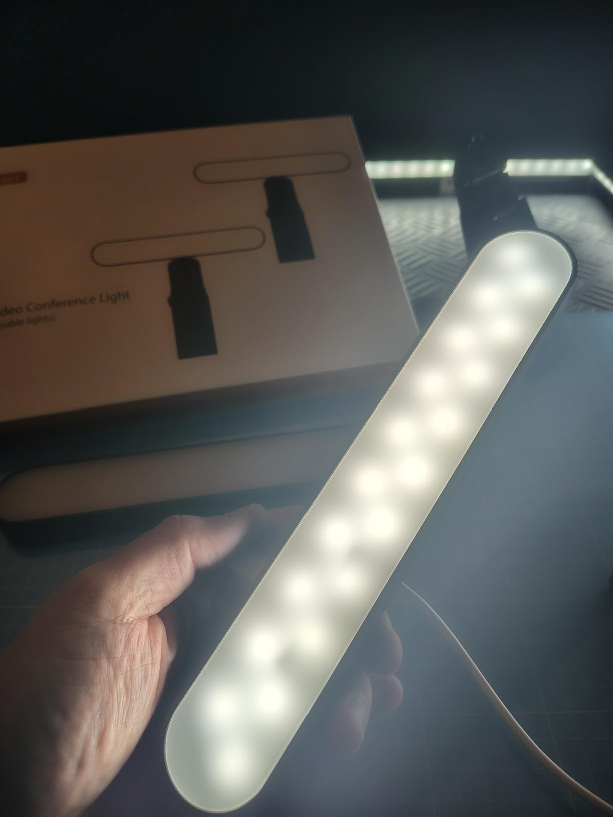RealPlus luce video LED con supporto 1 pezzo luce morbida