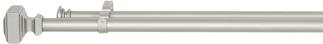 Amazon Basics Bastone Doppio Tenda 183-366 cm Nichel Estensibile