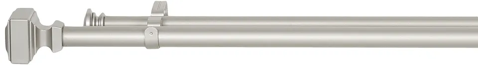 Amazon Basics Bastone Doppio Tenda 183-366 cm Nichel Estensibile