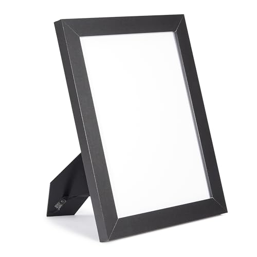 Amazon Basics Cornice Legno Nera 22x28 cm Vetro