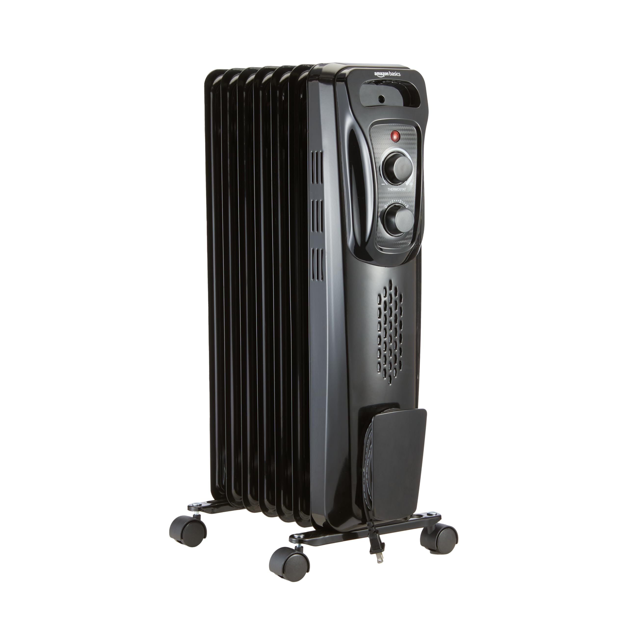 Amazon Basics Termosifone Olio 1500W Nero 7 Elementi
