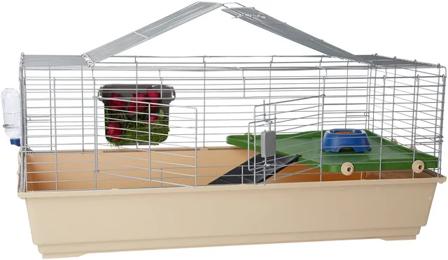 Amazon Basics Gabbia Conigli Jumbo 124cm con accessori