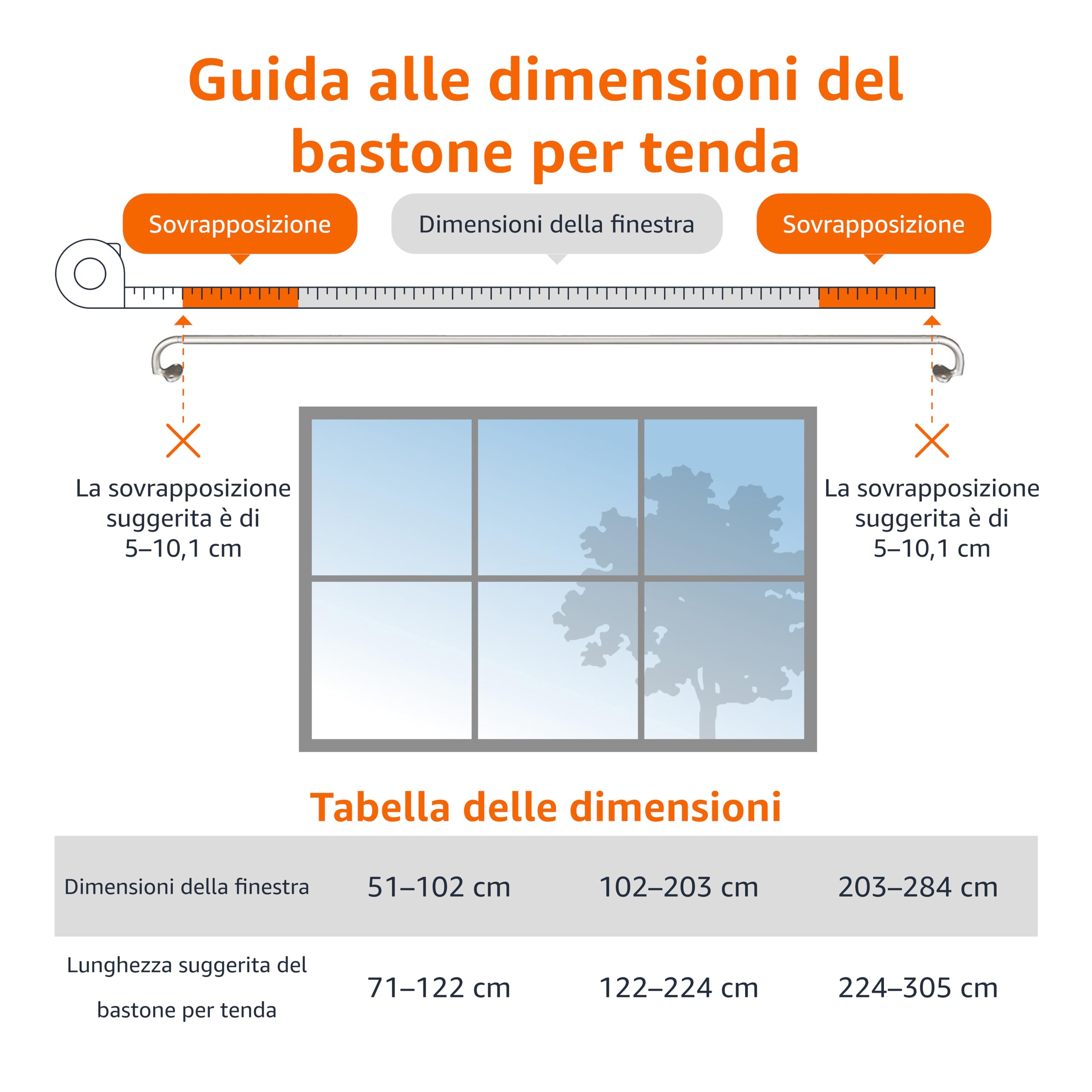 Amazon Basics Bastone Tenda Curvo 122-224 cm Nichel