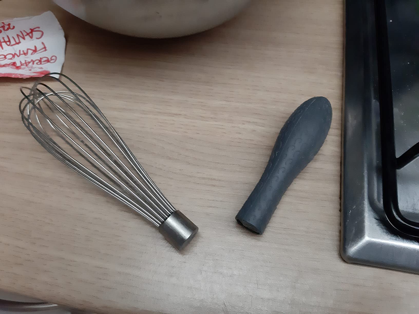 Amazon Basics Set 3 Fruste a Filo Acciaio Inox Grigio balloon