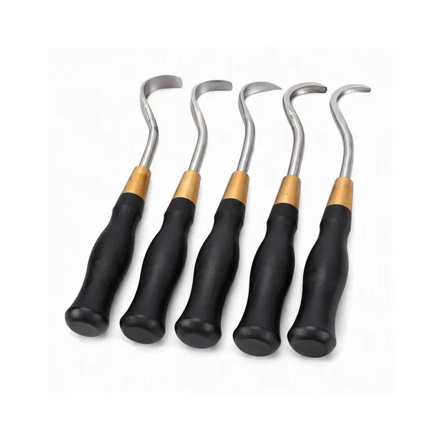 Elprico set 5 raschietti intaglio bonsai corteccia acciaio