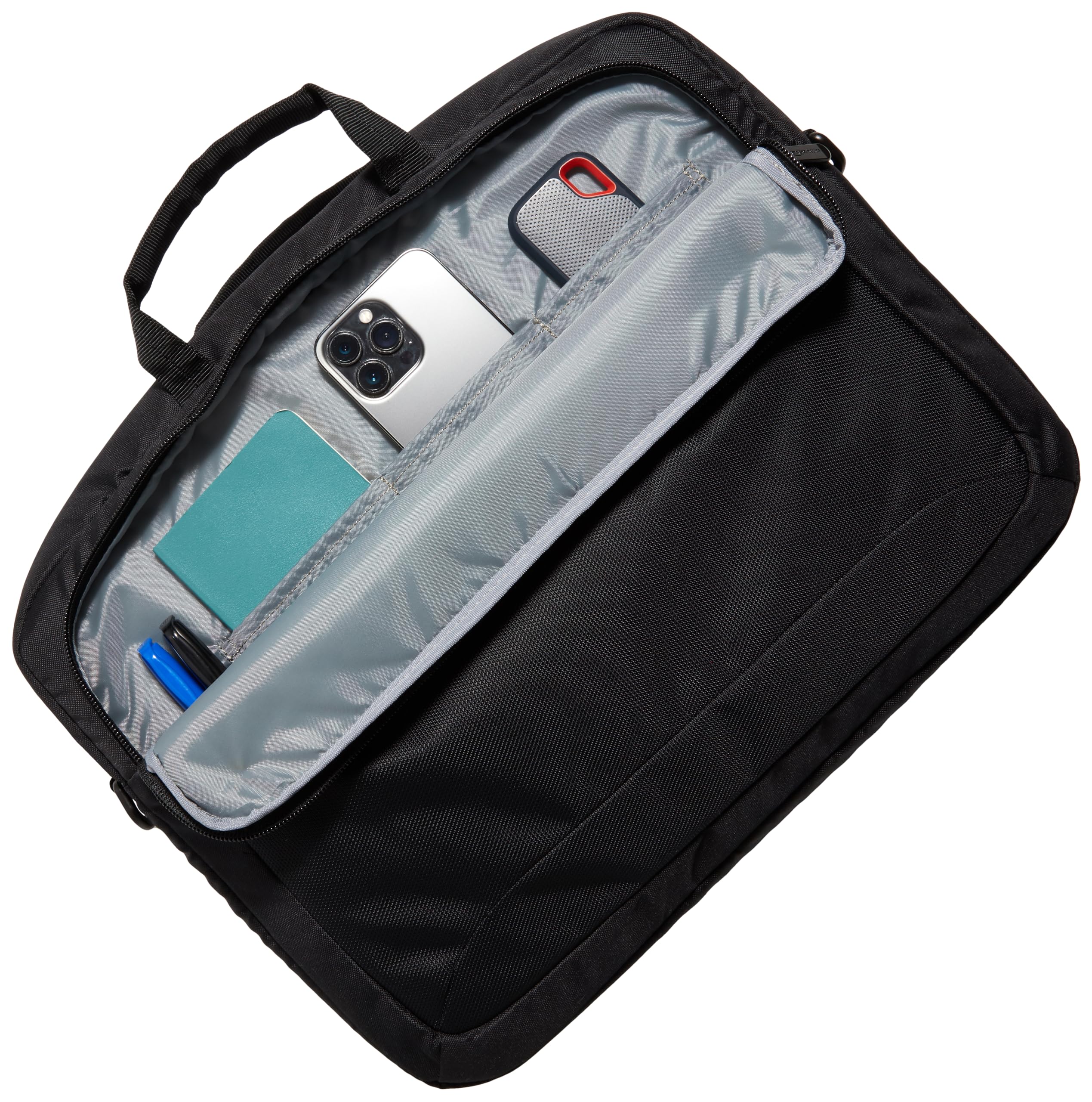 Amazon Basics borsa tracolla laptop 17,3 pollici 44 cm nero