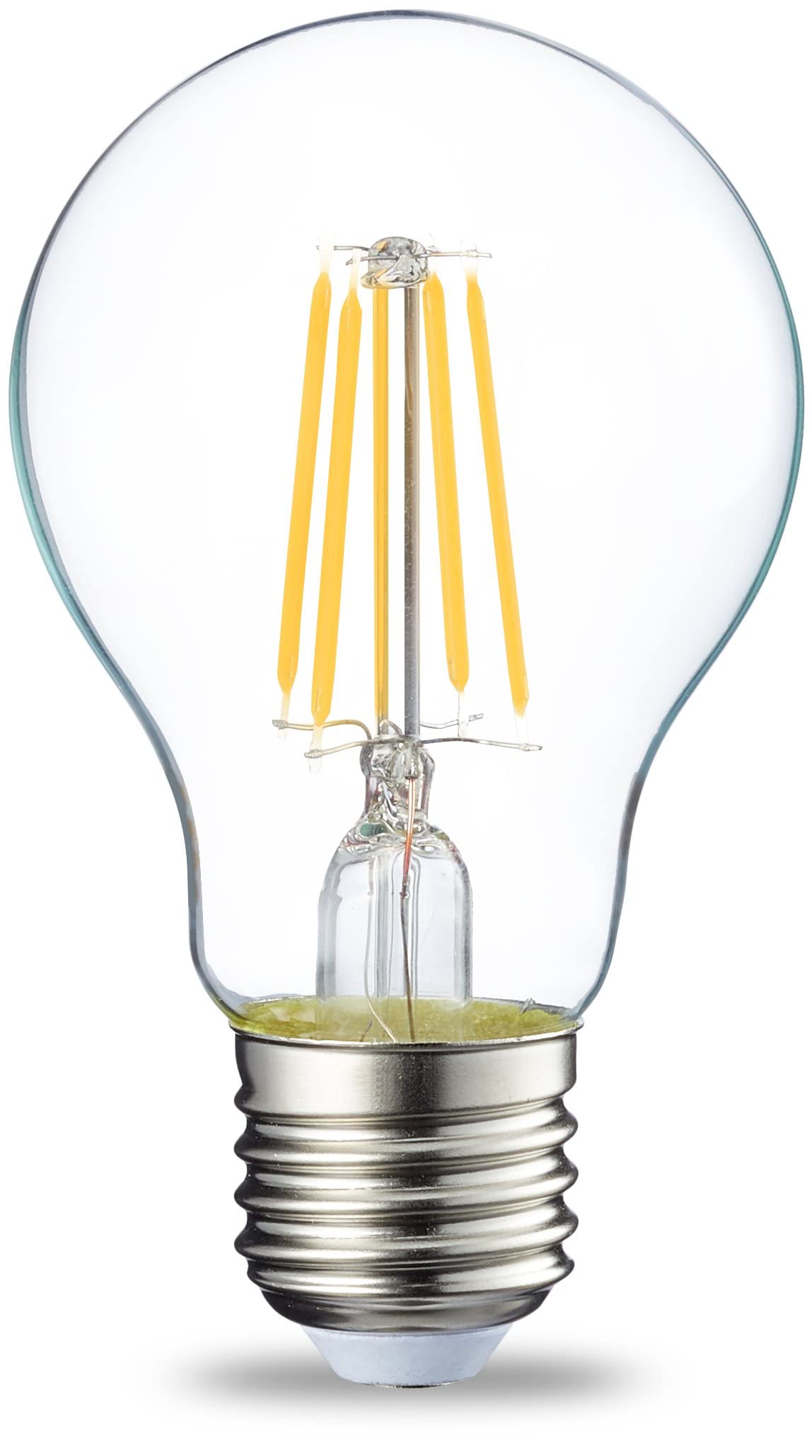 AmazonBasics lampadine LED E27 4,3W confezione 6 pezzi luce calda