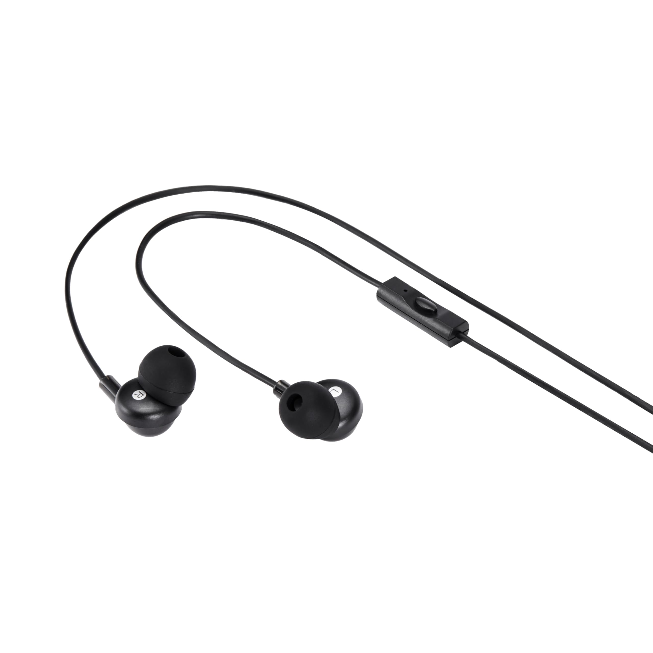 AmazonBasics Auricolari In-Ear USB-C Nero con Microfono 1pz