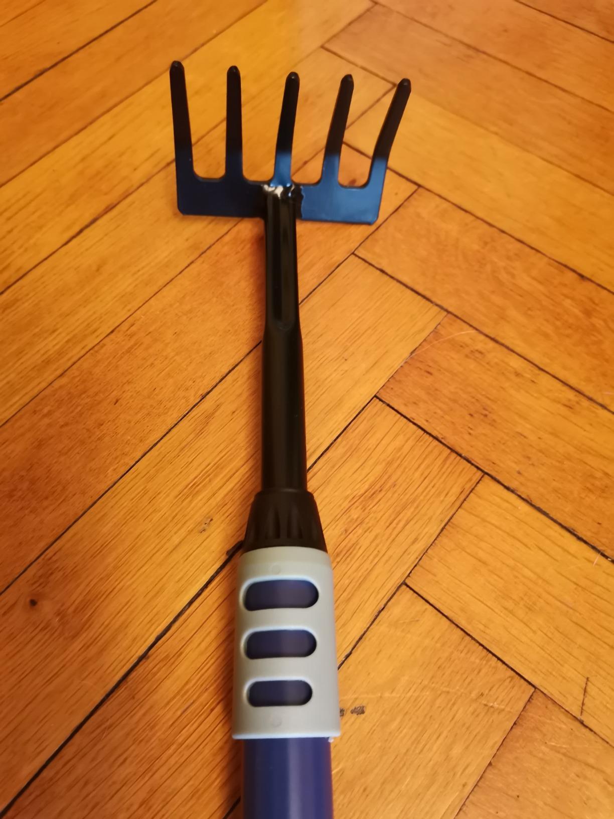 Amazon Basics Rastrello telescopico acciaio 80-120 cm