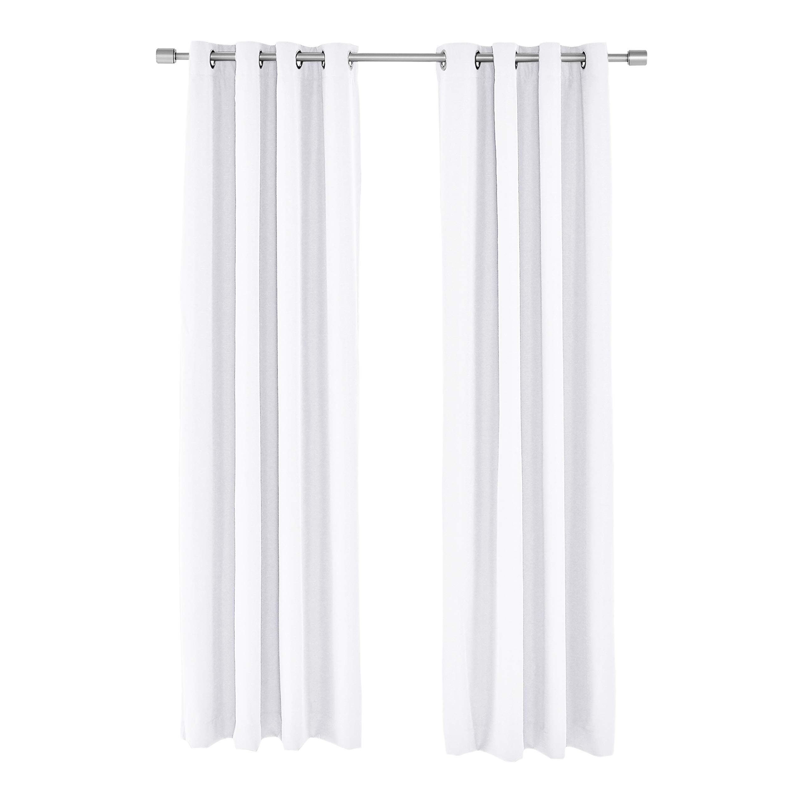 Amazon Basics Mabry 52x84 tende oscuranti bianche 2 pezzi blackout