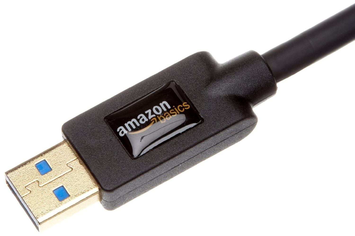 Amazon Basics Cavo Prolunga USB 3.0 3m Nero 4,8Gbps