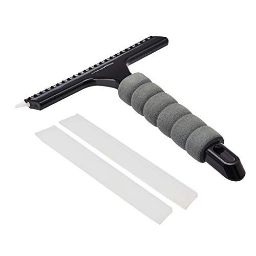 AmazonBasics Tergivetro Nero con 3 Lame Silicone 20,3 cm
