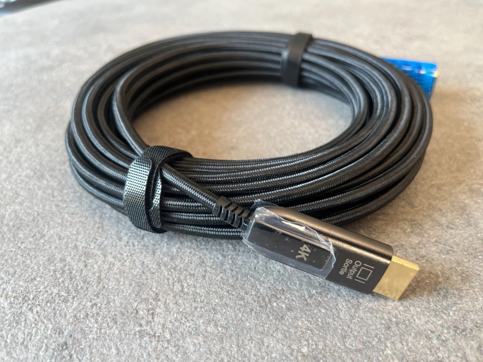 Amazon Basics cavo HDMI 4K 10 m fibra ottica nero