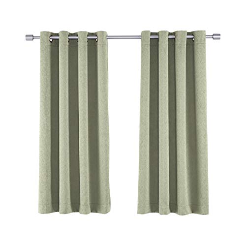 Amazon Basics Theatre Grade tende oscuranti 52x54 verde salvia 2 pezzi termiche