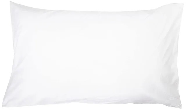 AmazonBasics Federe Cuscino 50x80 Cotone Bianco 4 Pezzi
