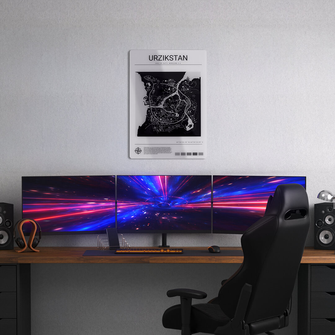 Aim COD Urzikstan manifesto poster