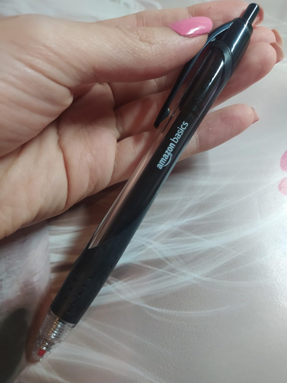 AmazonBasics Penne Gel Blu 0,7 mm 12 Pezzi Asciugatura Rapida