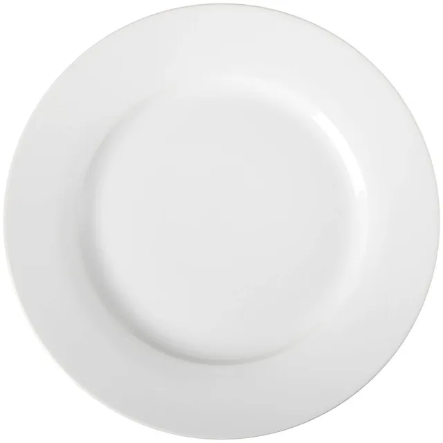 AmazonBasics Piatti Piani Porcellana 26,7 cm 6 Pezzi