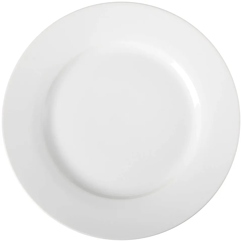 AmazonBasics Piatti Piani Porcellana 26,7 cm 6 Pezzi
